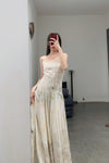 MUTEDANCE silk floral-dyed dress MD22FW18 PM44